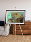 Atmospheric Patterns, Von Karman Vortices Framed & Mounted Print