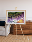 Saline Patterns, Bogda Mountains Framed & Mounted Print