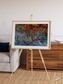 Geometric Fields, Eastern Kazakhstan Framed & Mounted Print