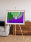 Delta Mosaic, Ganges River Delta Framed & Mounted Print