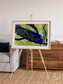 Painted Archipelago, Jau Park Framed & Mounted Print
