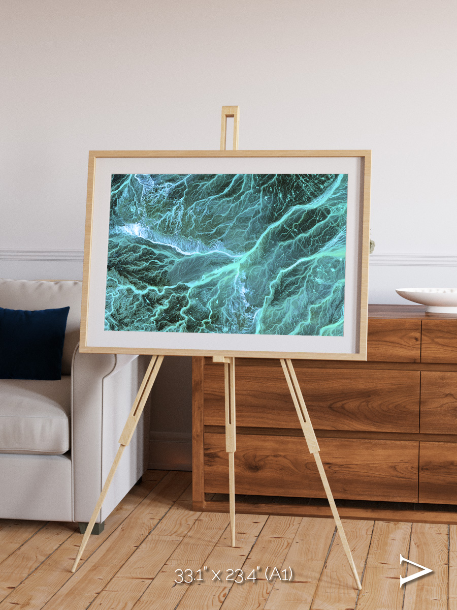 Waterways, Jordan Framed & Mounted Print