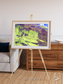 Lake Lines, Lake Amadeus Framed & Mounted Print