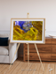 Saline Patterns, Lake Disappointment Framed & Mounted Print