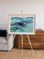 Ice River, Lambert Glacier Framed & Mounted Print