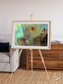 Atmospheric Patterns, Von Karman Vortices Framed & Mounted Print