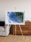Sunlit Dunes, Alluvial Fan Framed & Mounted Print