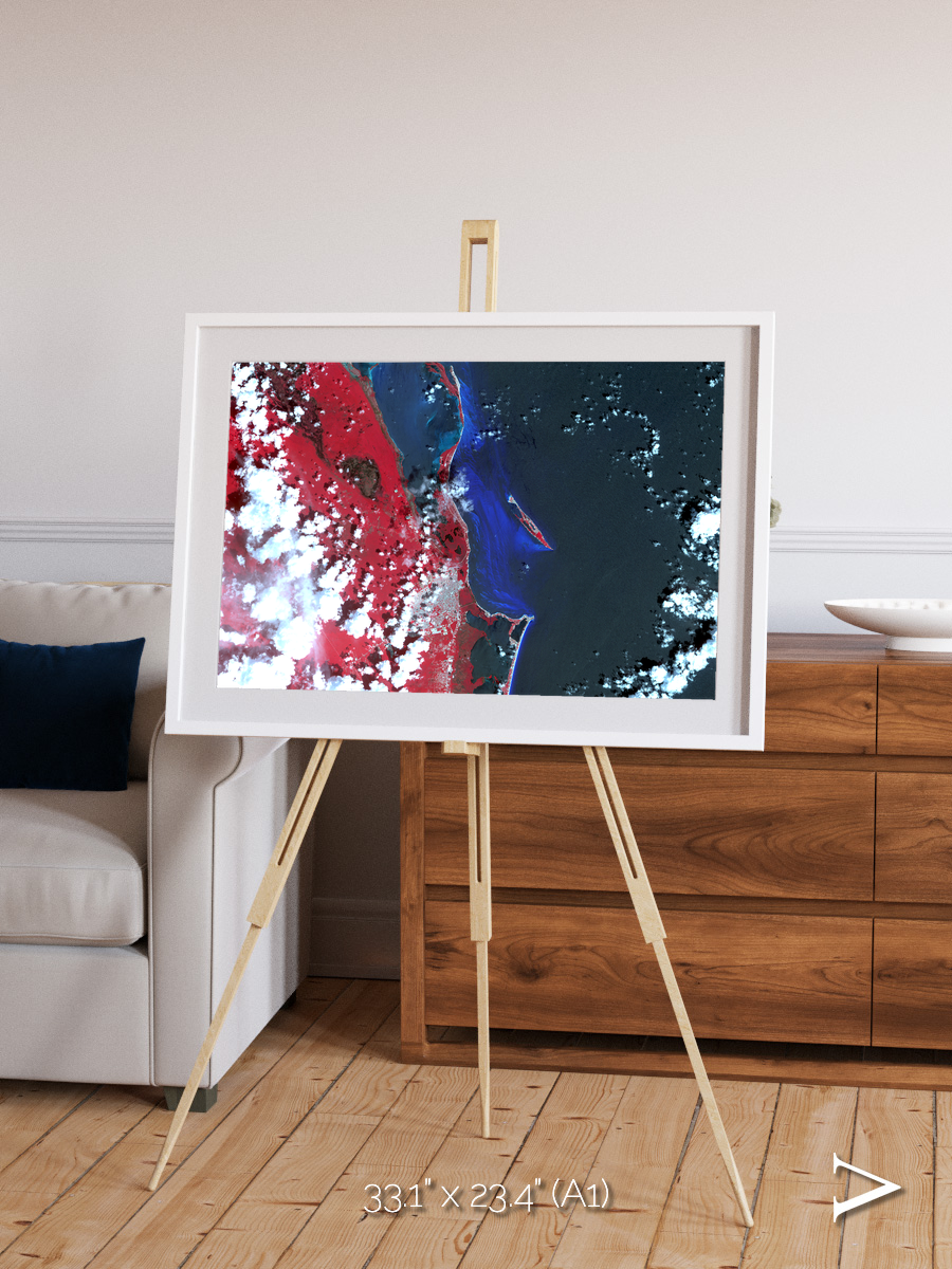 Living Edge, Cancun Framed & Mounted Print