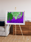 Delta Mosaic, Ganges River Delta Framed & Mounted Print