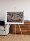 Volcanic Palette, Gosses Bluff Framed & Mounted Print