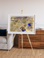 Salt Mirror, Great Salt Desert Framed & Mounted Print