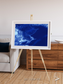 Wind Signatures, Ice Stars Framed & Mounted Print