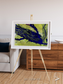 Painted Archipelago, Jau Park Framed & Mounted Print