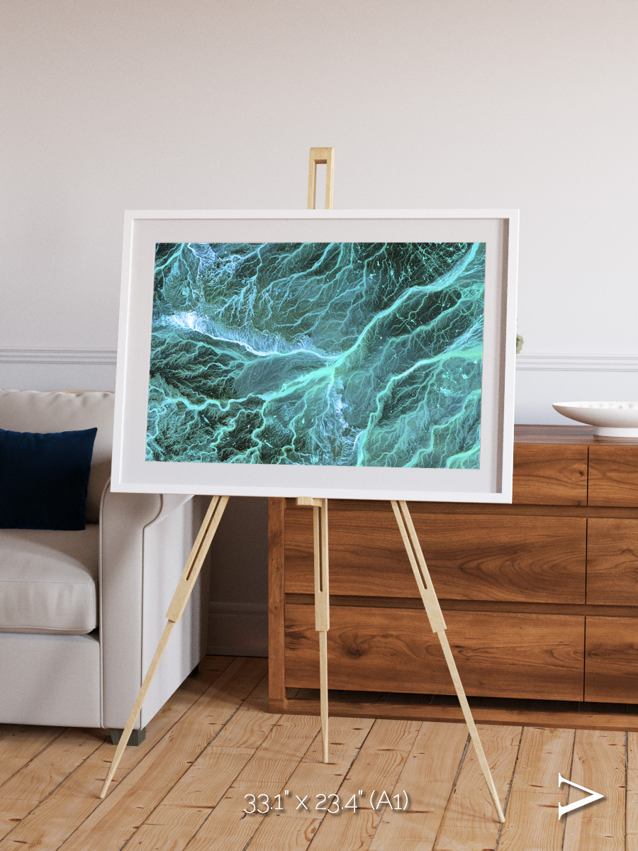 Waterways, Jordan Framed & Mounted Print