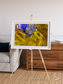 Saline Patterns, Lake Disappointment Framed & Mounted Print