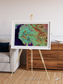 Polar Flow, Lake District Framed & Mounted Print