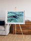 Ice River, Lambert Glacier Framed & Mounted Print