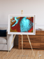 Glacial Passage, Malaspina Glacier Framed & Mounted Print