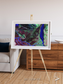 Braided Delta, Parana River Delta Framed & Mounted Print