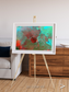 Shifting Dunes, The Syrian Desert Framed & Mounted Print