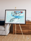 River of Ice, Byrd Glacier Framed & Mounted Print