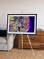 Wetland Mosaic, Cabo San Antonio Framed & Mounted Print
