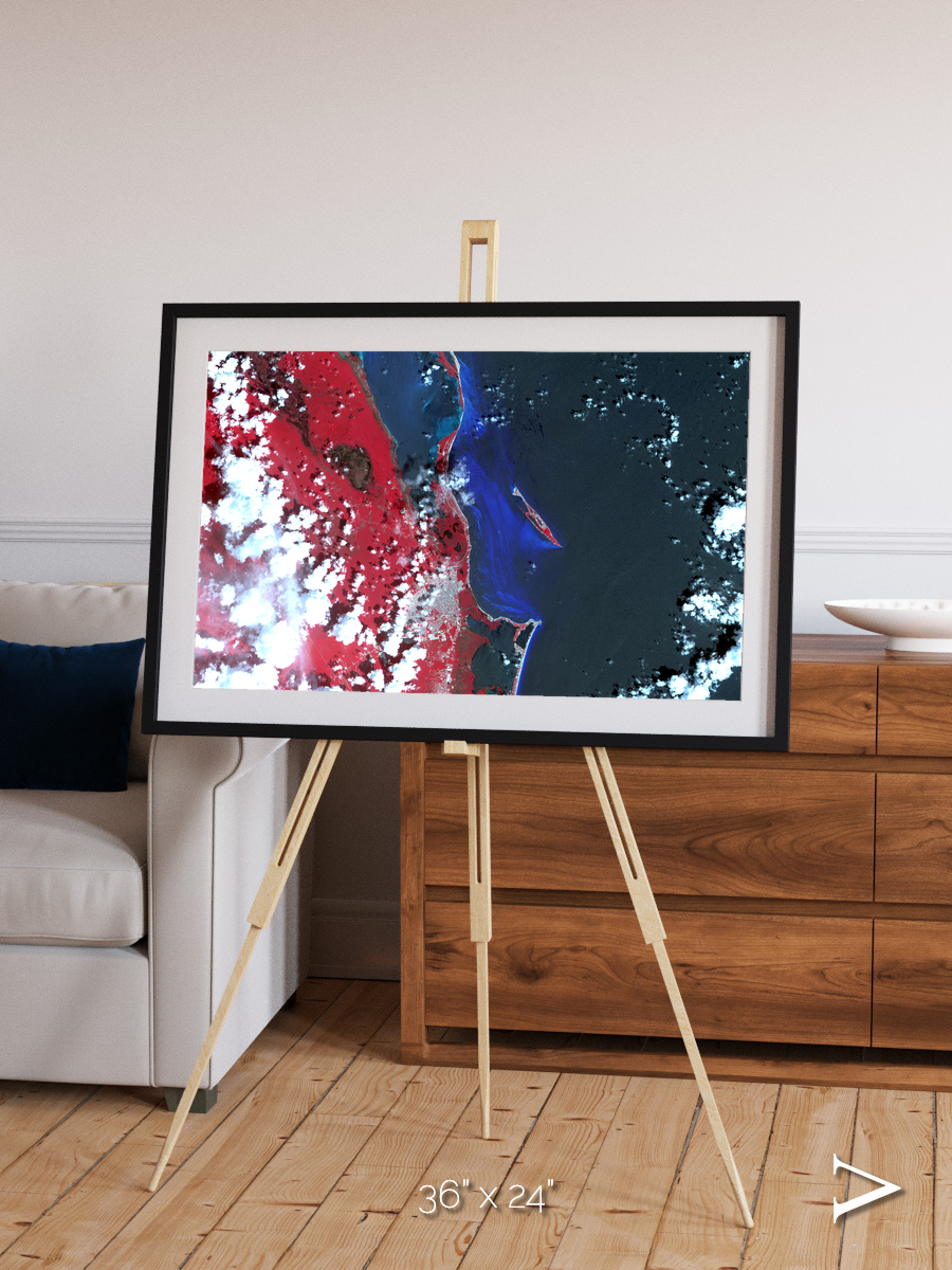 Living Edge, Cancun Framed & Mounted Print