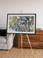 Lava Lines, Chilean Volcanoes Framed & Mounted Print