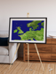 Arctic Outpost, Europe Framed & Mounted Print