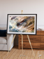 Lava Lines, Impact Framed & Mounted Print