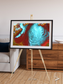 Glacial Passage, Malaspina Glacier Framed & Mounted Print