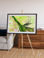 Inland Bloom, Okavango Framed & Mounted Print