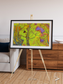 Glacial Ribbons, Chaunskaya Bay Framed & Mounted Print