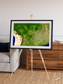 Ribbon River, South America Framed & Mounted Print