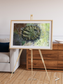 Windwritten Dunes, Brandberg Massif Framed & Mounted Print
