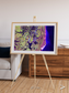 Wetland Mosaic, Cabo San Antonio Framed & Mounted Print