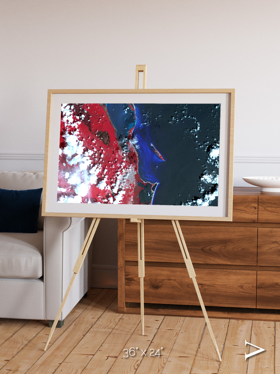 Living Edge, Cancun Framed & Mounted Print