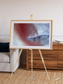 Wind Signatures, Empty Quarter Framed & Mounted Print