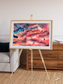 Fractured Earth, Western China Framed & Mounted Print