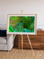 Linear Dunes, Florida Everglades Framed & Mounted Print