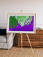 Delta Mosaic, Ganges River Delta Framed & Mounted Print