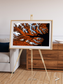 Striped Coast, Eyjafjörður Framed & Mounted Print
