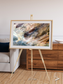 Lava Lines, Impact Framed & Mounted Print