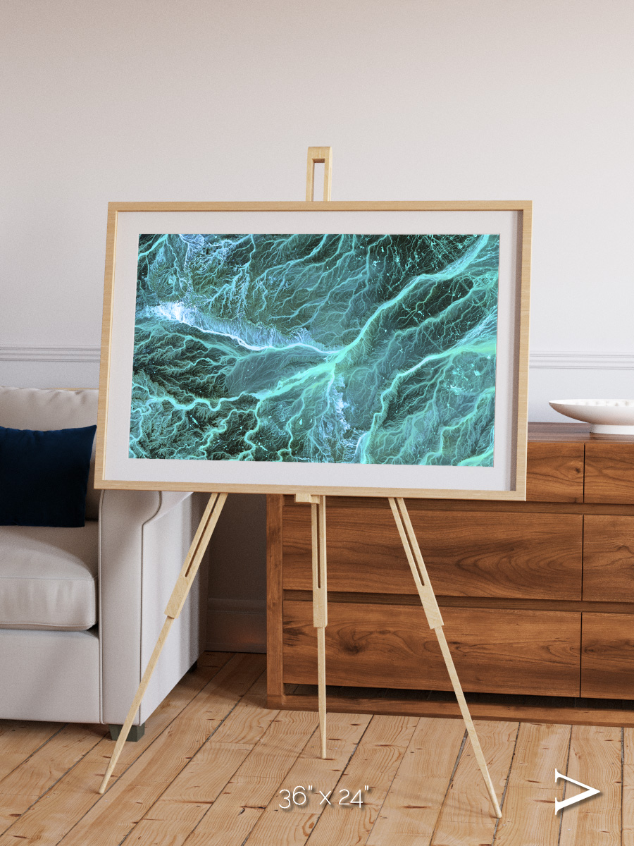 Waterways, Jordan Framed & Mounted Print