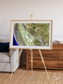Channel Lines, Konari Iran Framed & Mounted Print