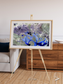 Lake Lines, Lake Carnegie Framed & Mounted Print