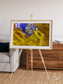 Saline Patterns, Lake Disappointment Framed & Mounted Print