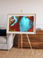 Glacial Passage, Malaspina Glacier Framed & Mounted Print