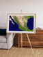 Windwritten Sands, Mexico and Central America Framed & Mounted Print