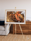 Sunlit Dunes, North America Framed & Mounted Print